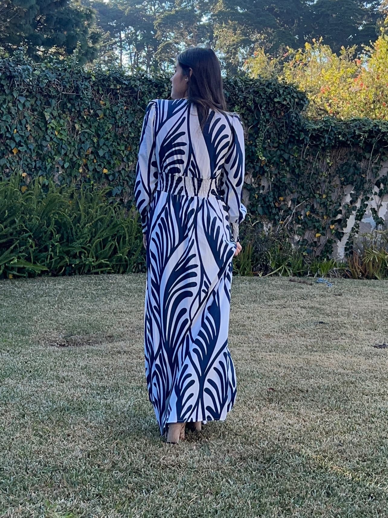 Vestido Ilena Azul - vista 2