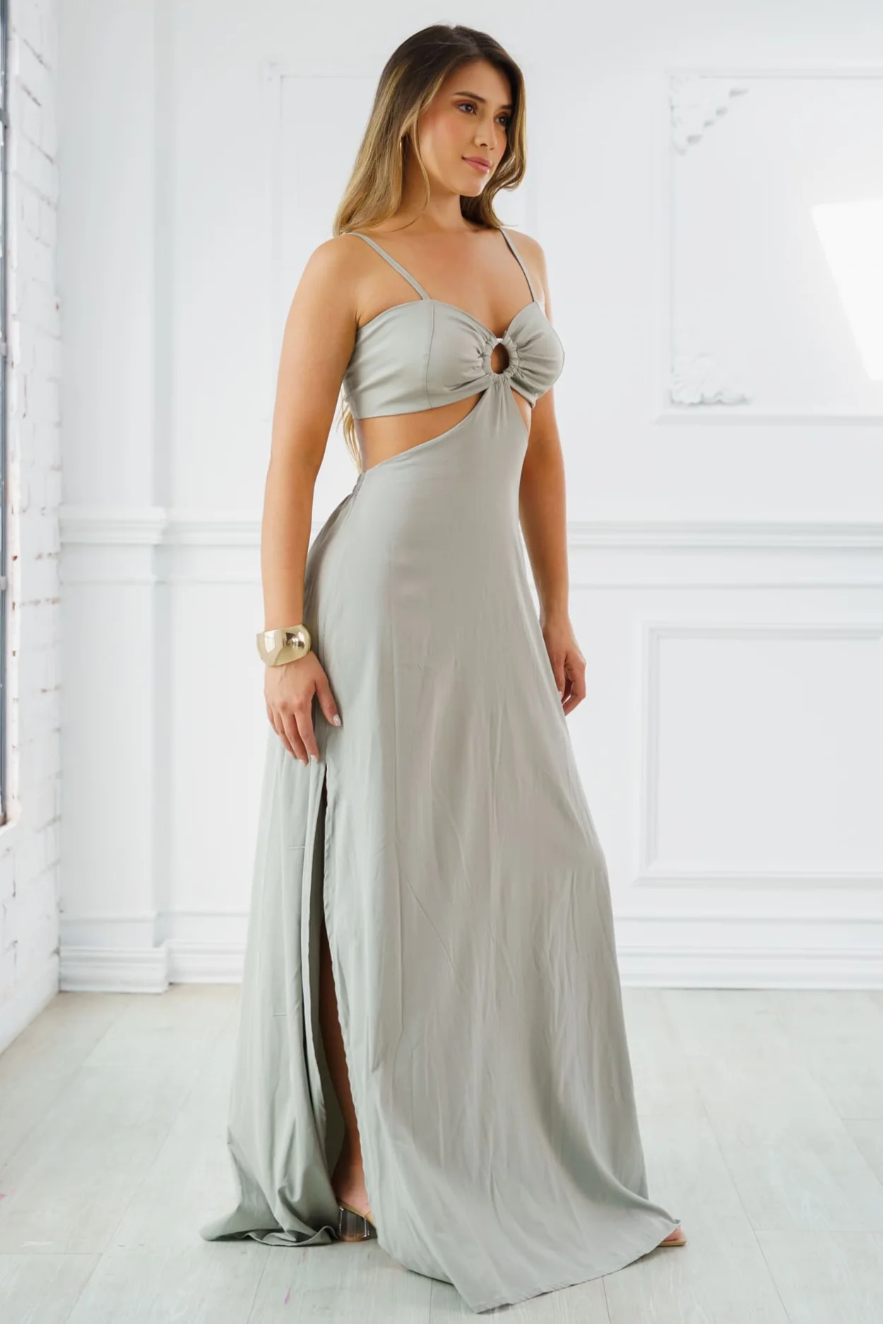 Vestido Prisma Gris - vista 2