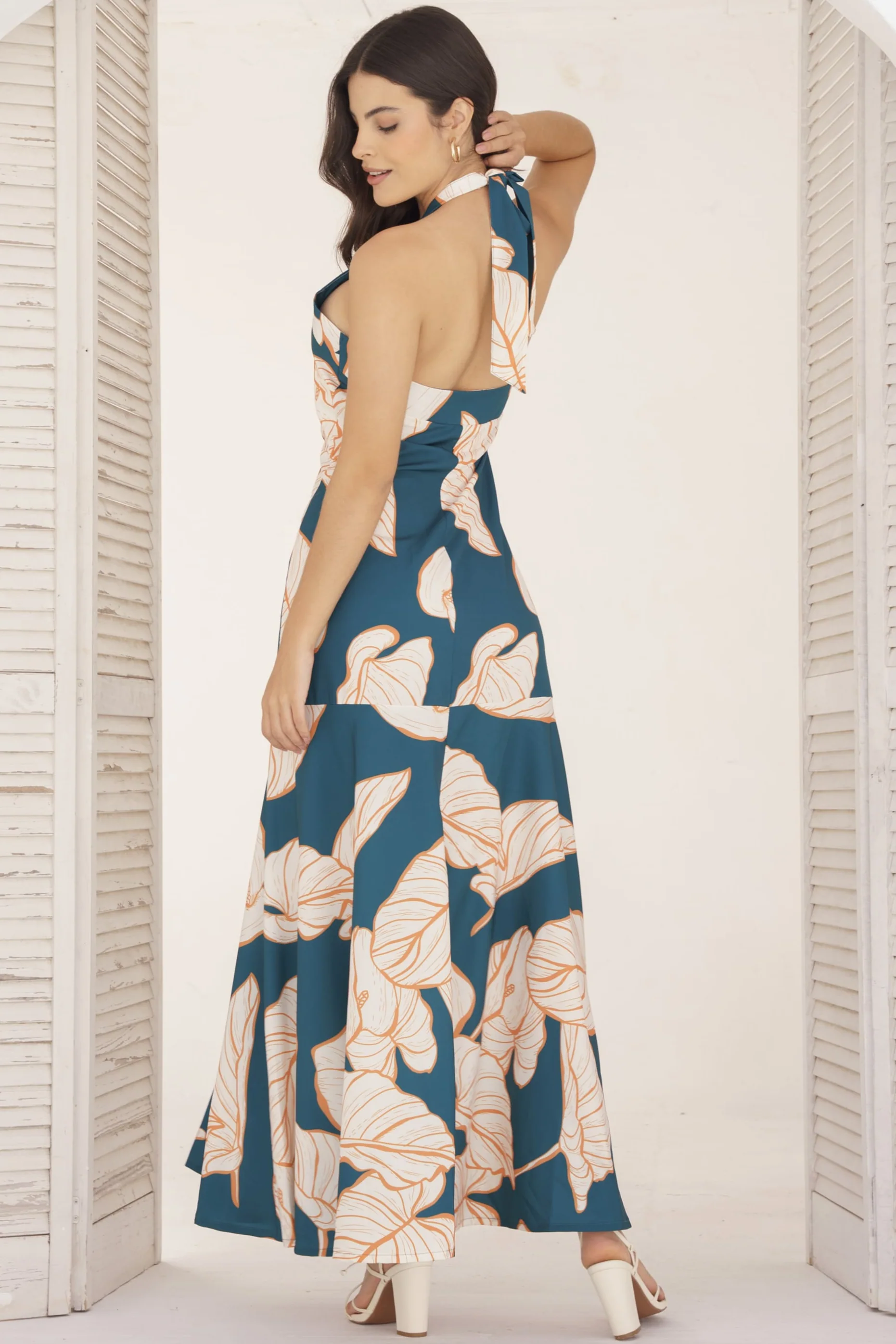 Vestido Paloma Verde - vista 2