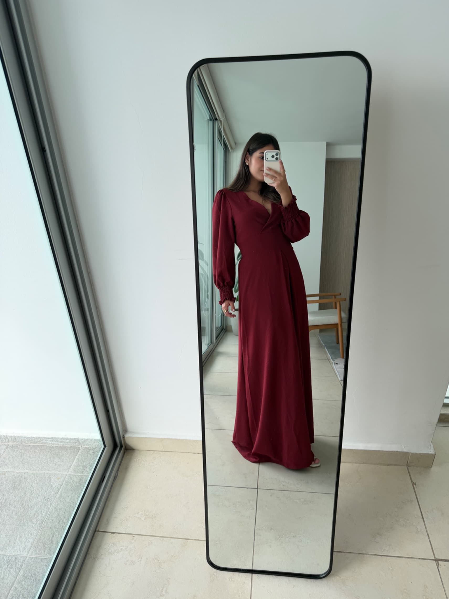 Vestido Lara Rojo - 1